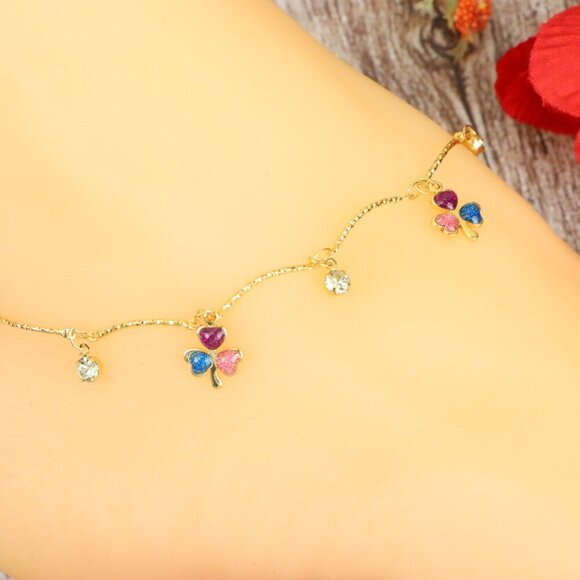 "Dainty Anklet for Women – Elegant Everyday Jewelry & Perfect Gift | MLCRC1025 - Picture 8 of 10